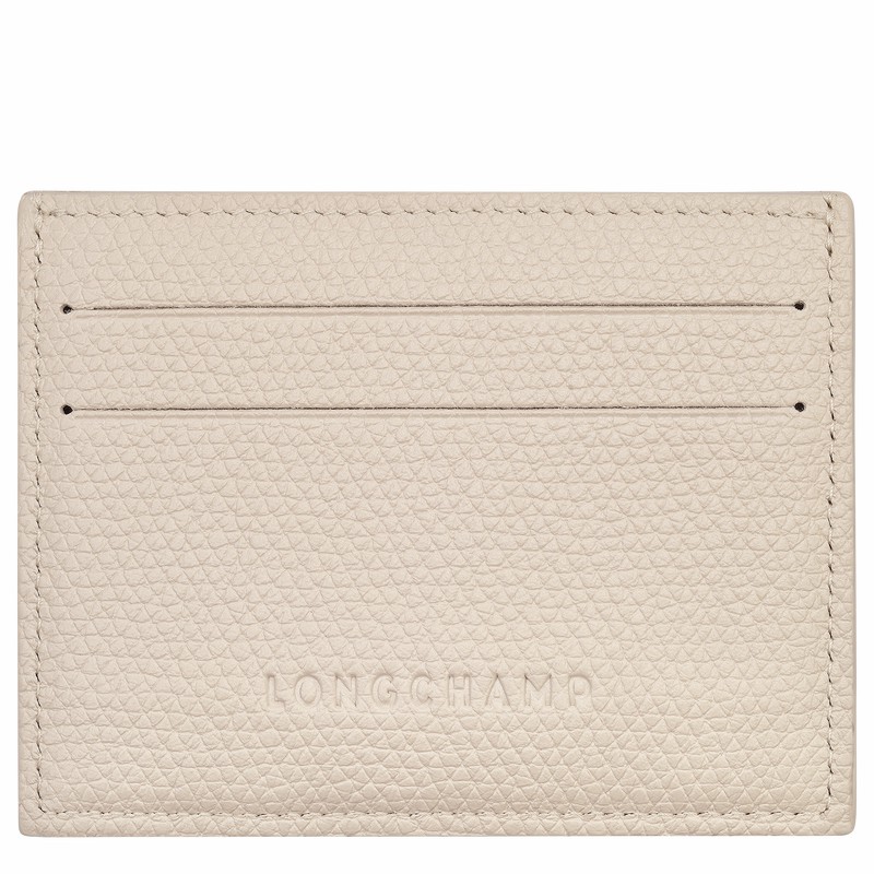 Longchamp Le Roseau Naisten Korttikotelo Valkoinen Suomi | L3218HFP555