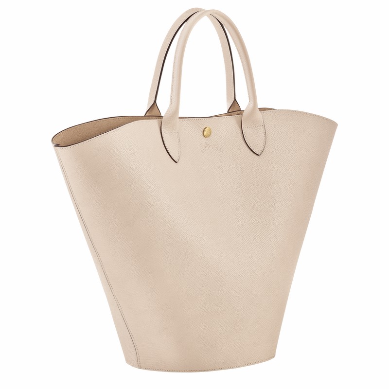 Longchamp ÉPURE XL Naisten Kangaskassit Valkoinen Suomi | 10260HYZ555