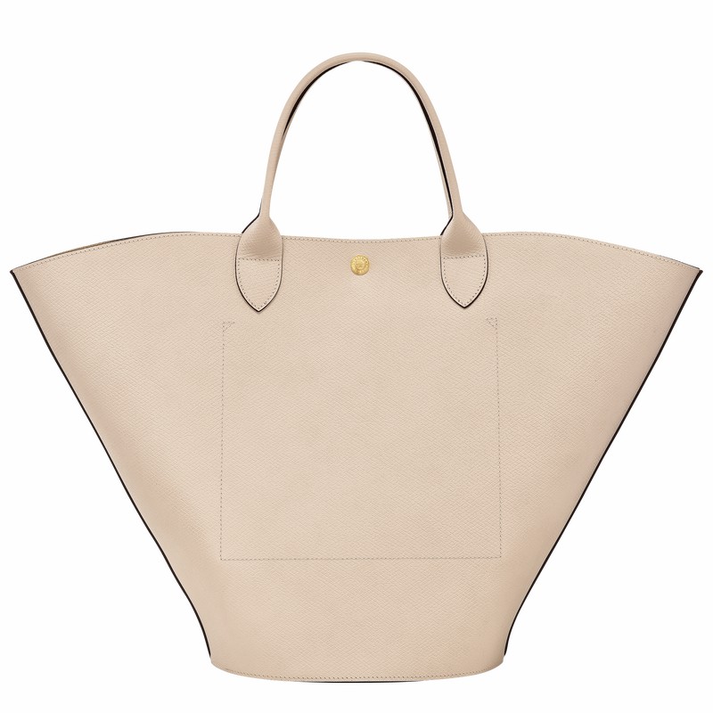 Longchamp ÉPURE XL Naisten Kangaskassit Valkoinen Suomi | 10260HYZ555